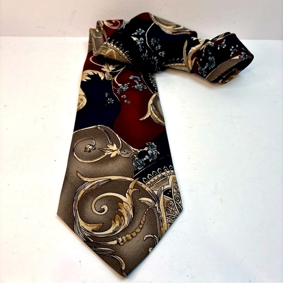 McDonnell Douglas Cruise Missiles Tie Aerospace Military Silk Look USA RN 51093 - Picture 3 of 4